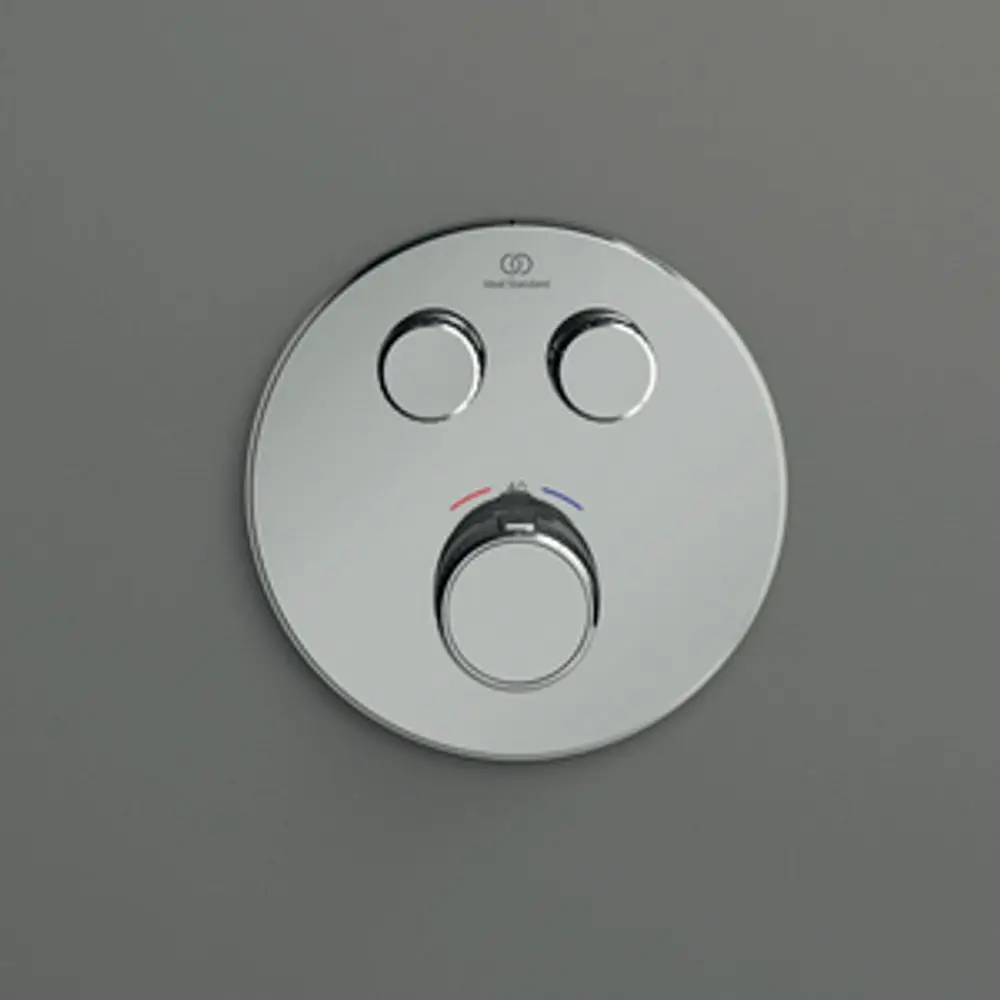 IS-Brausethermostat-UP-Ceratherm-Navigo-2-Verbraucher-Rund-Chrom-A7296AA gallery number 4